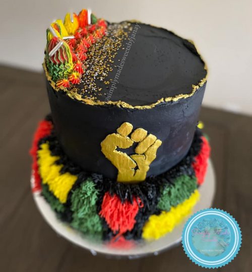 black power cake